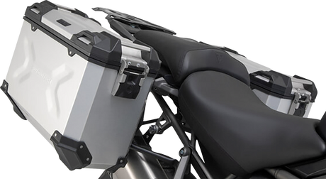 TRAX ADV Aluminum Case System - Silver - Triumph Tiger/Tiger Explorer 1200 \'12-\'21 2012 - 2021
