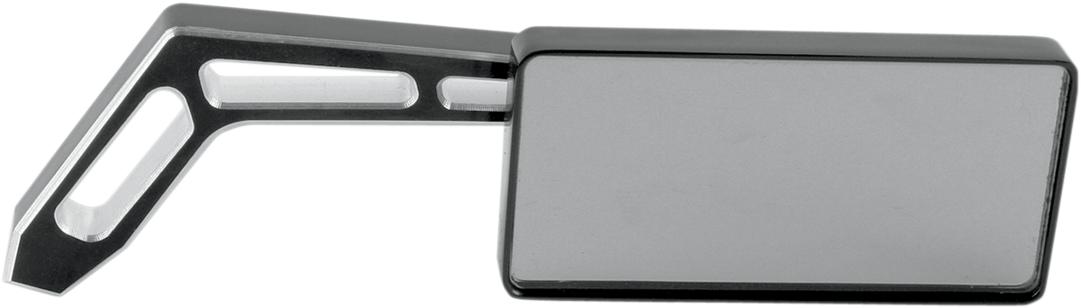 Mirror - Weekend Warrior - Side View - 2 Tone/Cut-Out - Rectangle - Black - Right