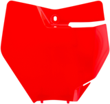 Front Number Plate - Fluorescent Orange 2016 - 2018