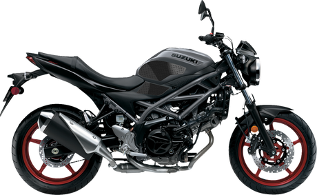 Traction Pad Tank Grips - Volcano - Black - SV 650 2017 - 2023