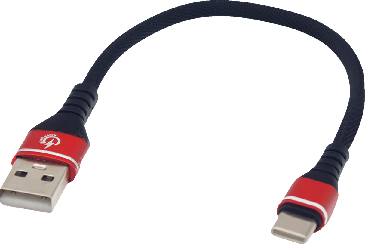 USB to USB-C Cable - Charger - Single-End - 7-1/2\"