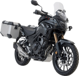 TRAX ADV Aluminum Case System - Silver - Honda CB/CBR/NX 500 \'13-\'24 2013 - 2024