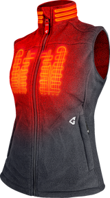 Women\'s 7V Thermite Heated Fleece Vest 2.0 - Gray - Large