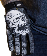 Good N Evil Skulls Gloves - Black - 2XL