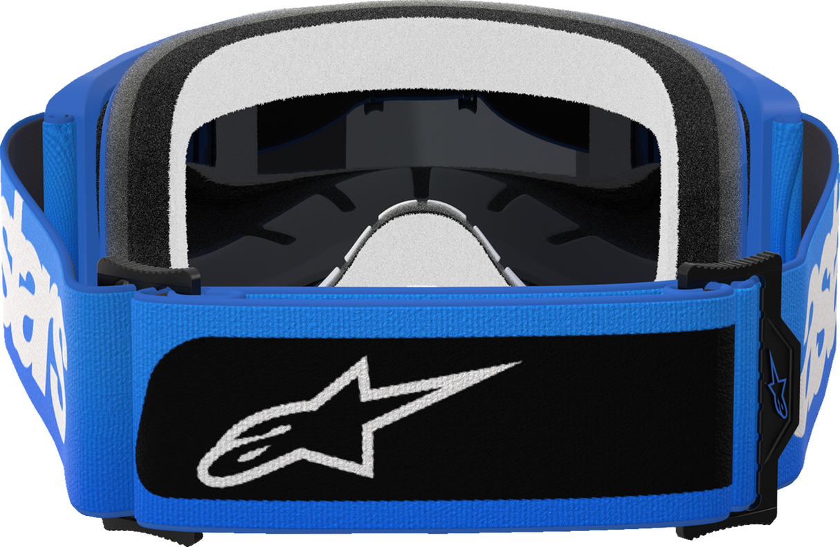 Vision 5 Goggle - Blaze - Blue - Blue Mirror Lens