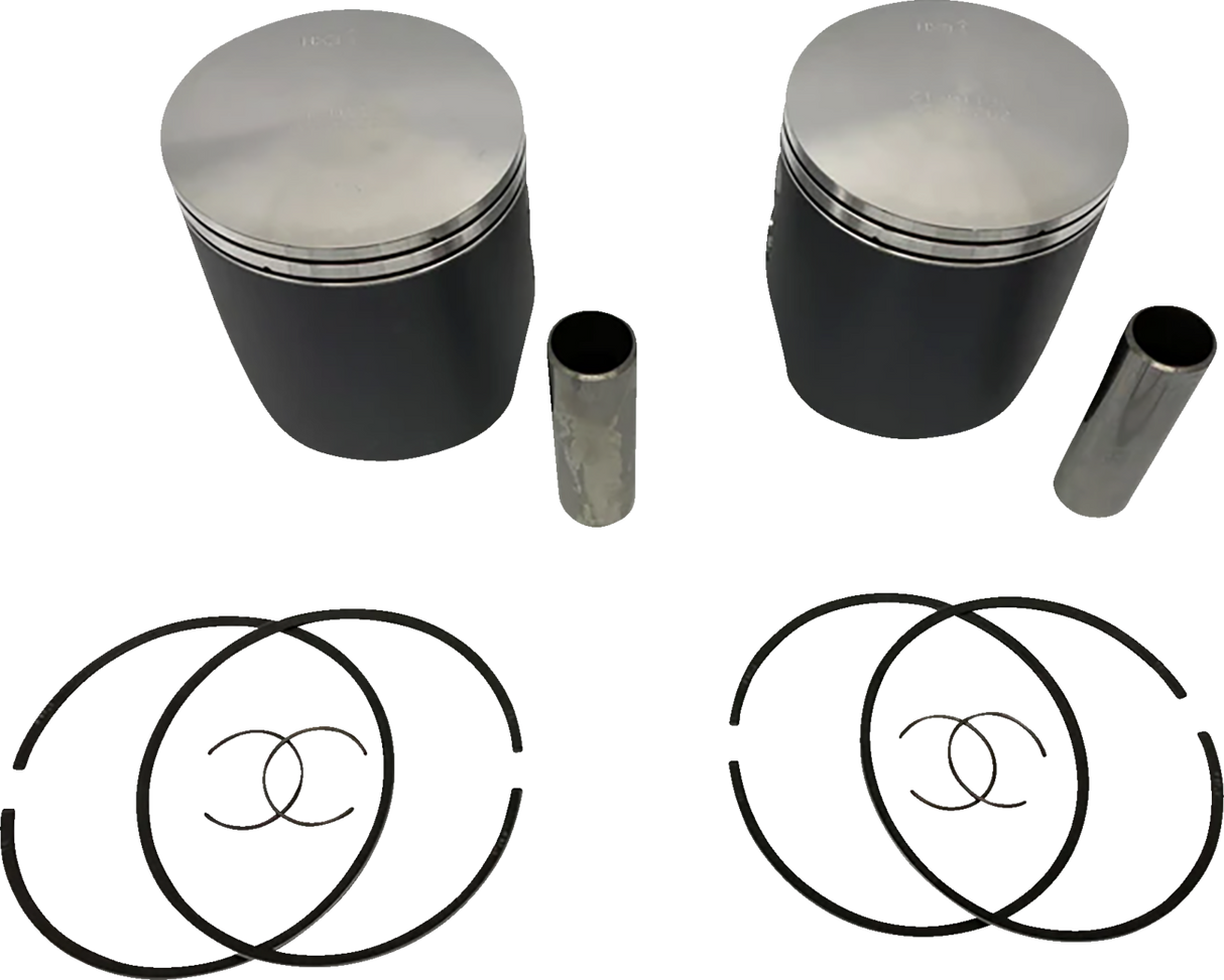 Piston Kit - 81.86 mm - Ski Doo 800 P-TEC Engine Type 2008 - 2011