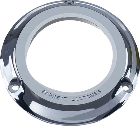 Derby Cover - Clear Chrome - Big Twin 1990 - 1997