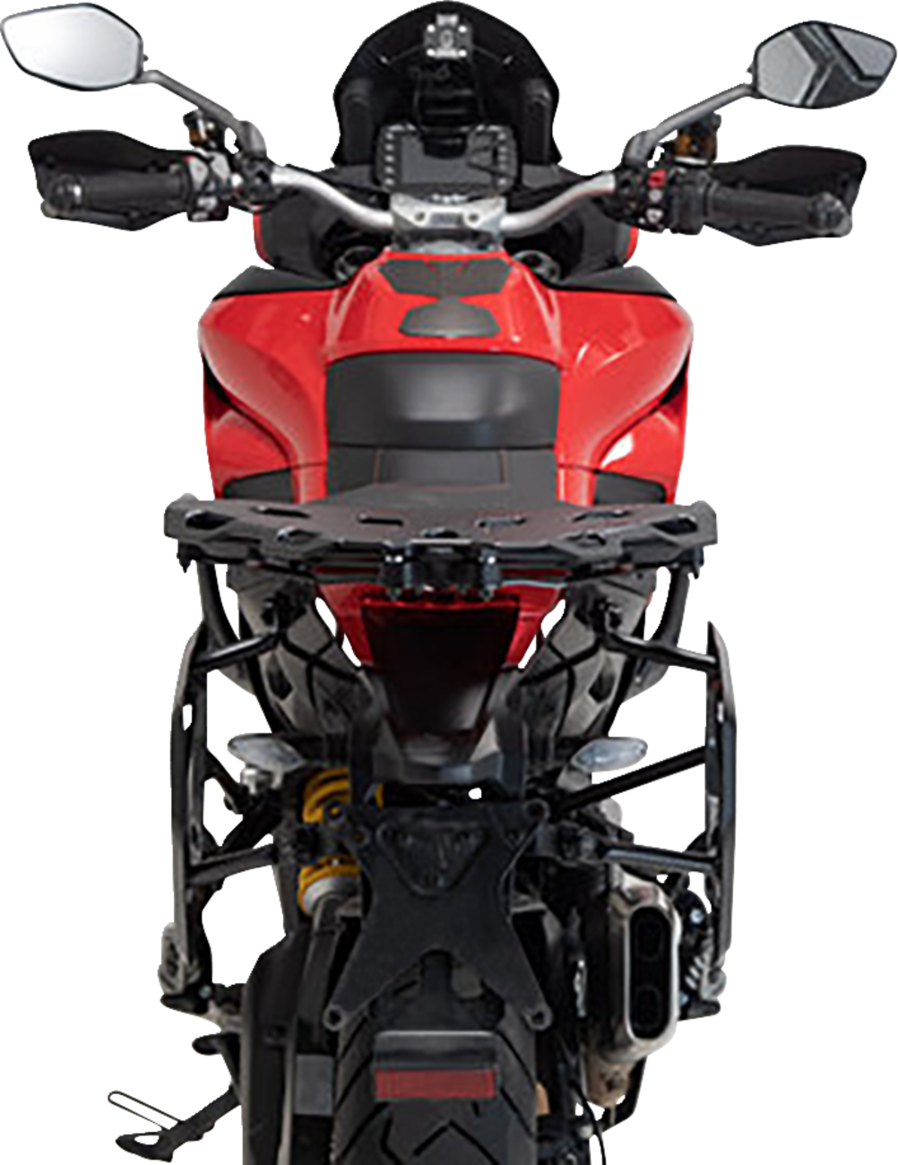 TRAX ADV Aluminum Case System - Black - Ducati Multistrada 950/1200/1260/V2 \'15-\'24 2015 - 2024