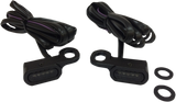 LED Handlebar Marker Lights - Hydraulic Clutch - Black/Smoke 2009 - 2017