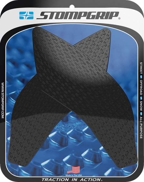 Traction Pad Tank Grips - Icon - Black - Honda 2019 - 2020