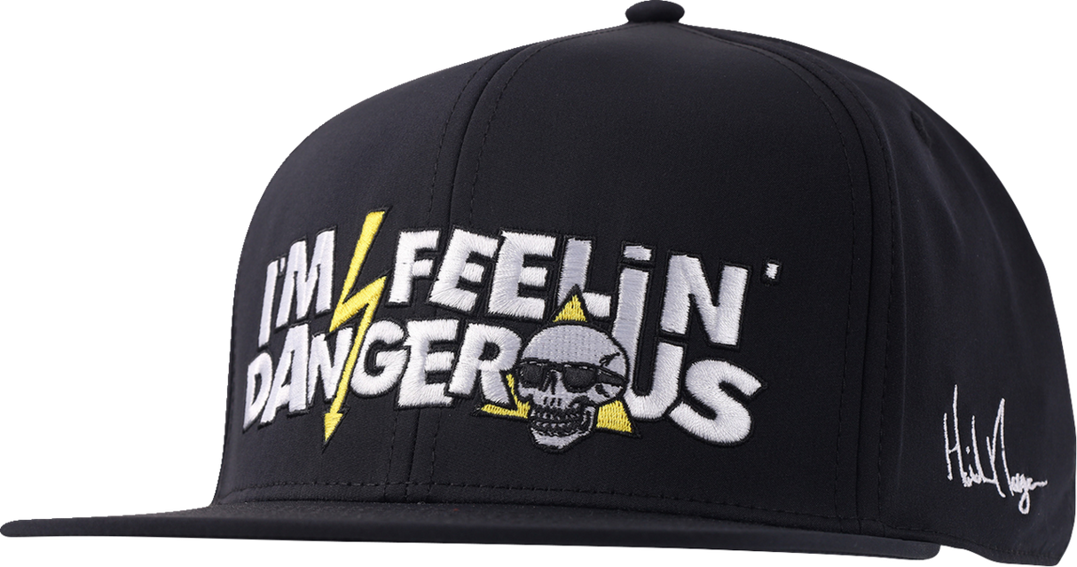 Shocking Hat - Black/Yellow - One Size