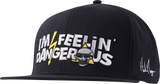 Shocking Hat - Black/Yellow - One Size