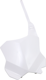 Front Number Plate - White 2016 - 2023