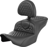 Roadsofa™ Seat - with Backrest - Honeycomb - FLTR/FLHX \'23-\'24 2023 - 2024