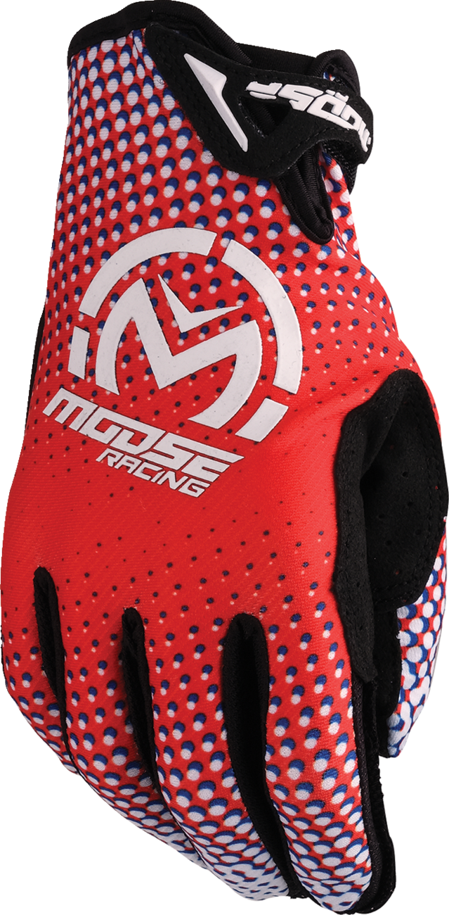 SX1™ Gloves - Red/White/Blue - Large