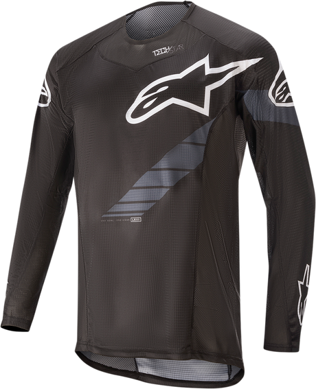 Techstar Long-Sleeve Jersey - Black/Gray - XL