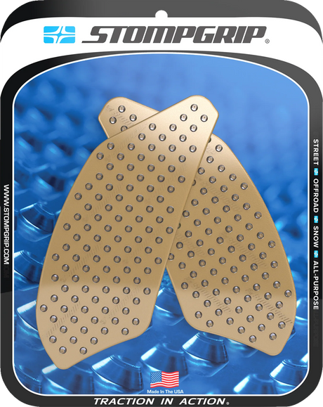 Traction Pad Tank Grips - Volcano - Clear - G 310 R 2021 - 2025