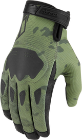 Hooligan™ CE Gloves - Green Camo - Medium