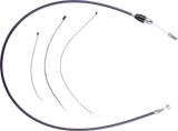 Quick Connect Clutch Cable - Upper - 48\" - Black/Chrome 2023 - 2024