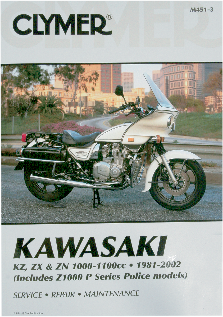 Manual - Kawasaki 1000+1100 4cyl 1981 - 2002