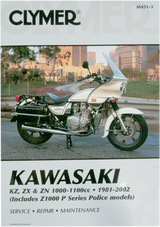 Manual - Kawasaki 1000+1100 4cyl 1981 - 2002