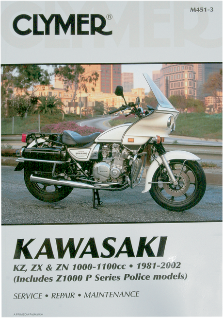 Manual - Kawasaki 1000+1100 4cyl 1981 - 2002