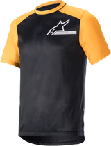 Alps 4.0 V2 Jersey - Short-Sleeve - Black/Orange/White - Small