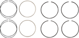 Piston Rings - 114\" Motor - 4.000\" Standard - M8 2017 - 2021