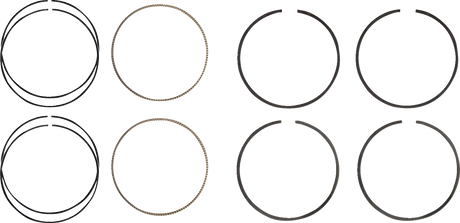 Piston Rings - 114\" Motor - 4.000\" Standard - M8 2017 - 2021