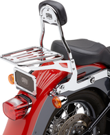 Backrest Kit - 14\" - Chrome - Softail 2006 - 2017