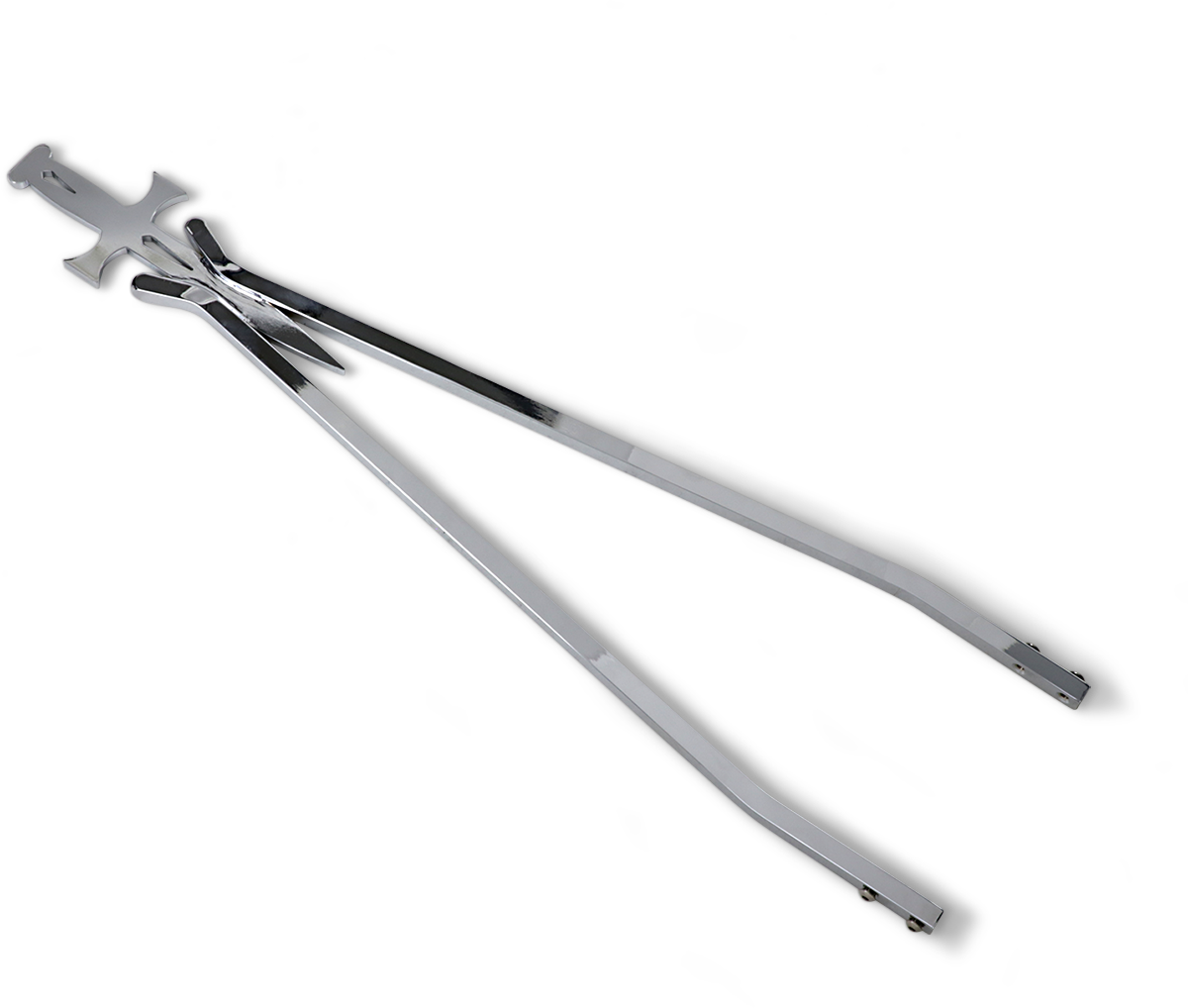 Sissy Bar Stick - Chrome - 30\" Daggertude - Wide