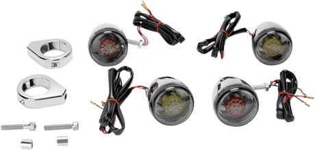 Turn Signal Kit - Red/Smoke