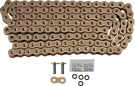 525 SROZ Series - Chain - 122 Links - Gold