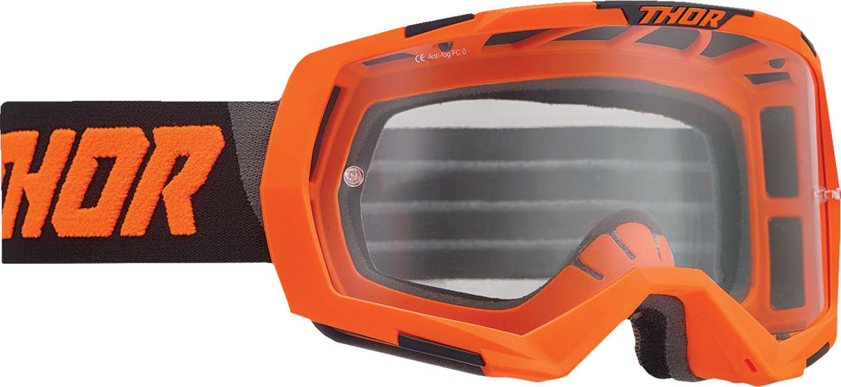 Regiment Goggle - Flo Orange/Black - Clear Lens