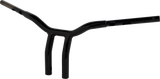 One-Piece Kage Fighter Handlebar - Pullback - 10\" x 1-1/4\" - Black 2024 - 2024