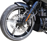 Wheel with Hub/Adapter - Factory 24 - Front - Black/Contrast Cut - 21x3.5 2024 - 2025