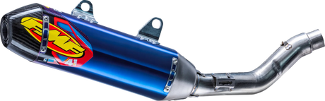 Factory 4.1 RCT Slip-On Muffler with Carbon Cap - Titanium Anodized - TF 250-X 2024 - 2025
