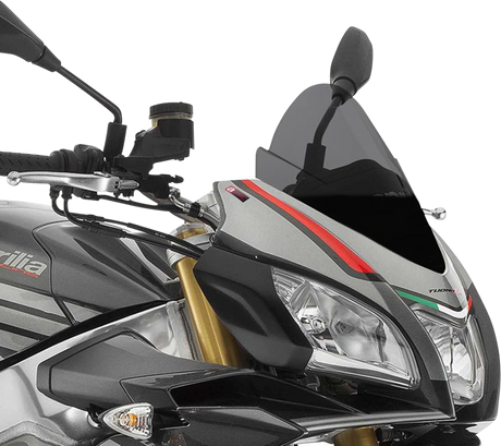 Race Windscreen - 12-1/2\" - Dark Smoke - Tuono 2015 - 2020