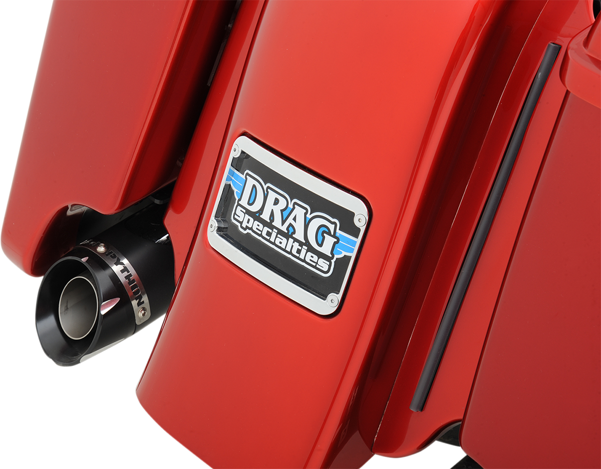 Lighted License Plate Frame - Chrome