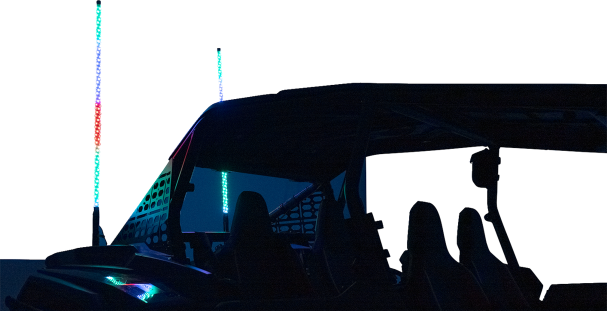 Whip Light - Multi-Function - 4\' - Pair