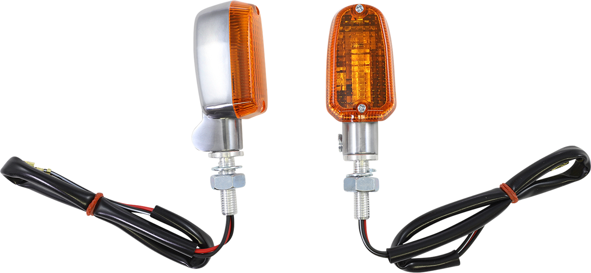 Marker Light - Dual Filament - Aluminum/Amber