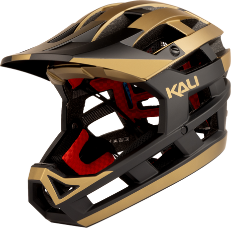 Invader 2.0 Helmet - Golden - Matte Black/Gold - XS-M