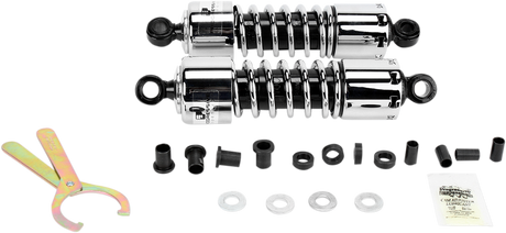 412 Series Shock - 11\" - Standard - Chrome - H-D 1988 - 2003