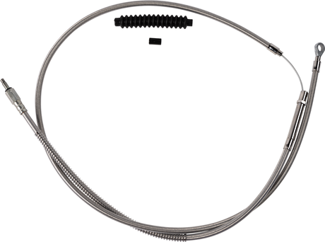 High-Efficiency Stainless Steel Clutch Cable for Harley-Davidson - +8\" - \'21-\'24 FL 2021 - 2024