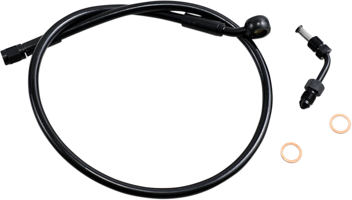 Brake Line - Upper with Adapter - Black 2018 - 2021