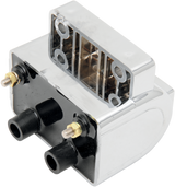 Dual-Fire Ignition Coil - Chrome - Harley Davidson 1970 - 2006