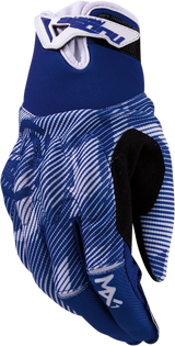 MX1™ Gloves - Blue/White - Medium