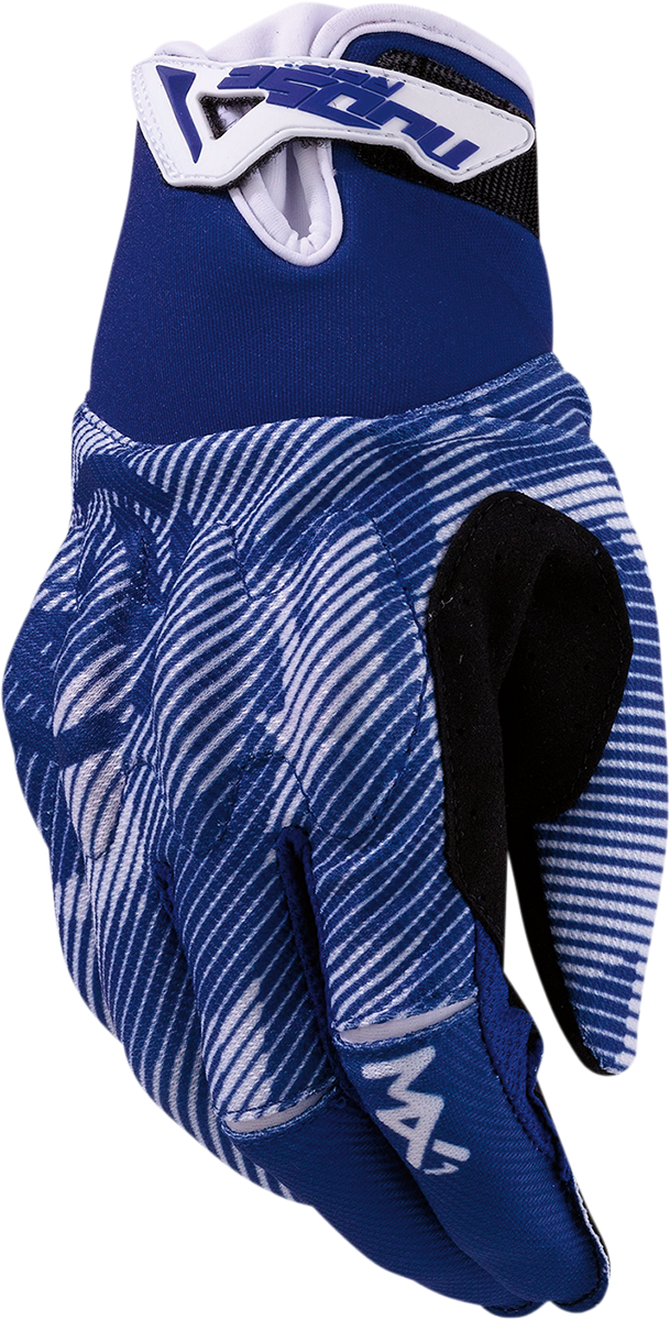 MX1™ Gloves - Blue/White - Large