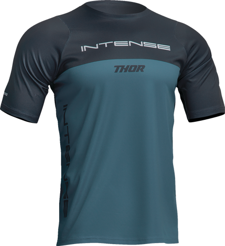 Intense Assist Censis Short-Sleeve Jersey - Teal/Midnight - XL