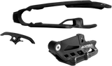 Chain Guide 2.0 and Slider Kit - Husqvarna/KTM/Gas Gas - Black 2011 - 2023
